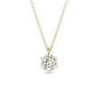 DIAMOND PENDANT NECKLACE IN YELLOW GOLD - DIAMOND NECKLACES{% if category.pathNames[0] != product.category.name %} - {% endif %}