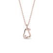 PEAR NECKLACE IN 14K ROSE GOLD - DIAMOND NECKLACES{% if category.pathNames[0] != product.category.name %} - {% endif %}