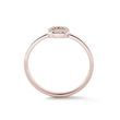 DIAMANTOVÝ PRSTEŇ CIRCLE Z RUŽOVÉHO ZLATA - PRSTENE DIAMANT - PRSTENE