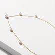 PEARL NECKLACE IN 14K YELLOW GOLD - PEARL NECKLACES - 