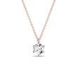 BRILLIANT DIAMOND PENDANT IN ROSE GOLD - DIAMOND NECKLACES{% if category.pathNames[0] != product.category.name %} - {% endif %}