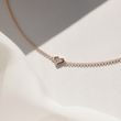 KINDERARMBAND MIT HERZ IN ROSÉGOLD - KINDER ARMBÄNDER - ARMBÄNDER