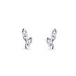 MARQUISE DIAMOND EARRINGS IN 14K WHITE GOLD - DIAMOND STUD EARRINGS{% if category.pathNames[0] != product.category.name %} - {% endif %}