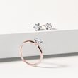 HALF CARAT DIAMOND RING IN ROSE GOLD - SOLITAIRE ENGAGEMENT RINGS - 