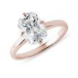 OLD MINE DIAMOND RING IN ROSE GOLD - RINGS WITH LAB-GROWN DIAMONDS - ENGAGEMENT RINGS