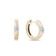OHRRINGE MIT DIAMANTTROPFEN IN GELBGOLD - OHRRINGE DIAMANT - OHRRINGE