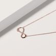 COLLIER INFINITY EN OR ROSE 14CT - COLLIERS AVEC DIAMANTS - COLLIERS