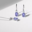 HALSKETTE MIT TANSANIT UND DIAMANT IN WEISSGOLD - KETTEN MIT TANSANIT - KETTEN