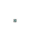SINGLE BLUE DIAMOND EARRING IN ROSE GOLD - SINGLE EARRINGS - EARRINGS