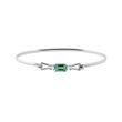 EMERALD AND DIAMOND BRACELET IN 14KT GOLD - GEMSTONE BRACELETS{% if category.pathNames[0] != product.category.name %} - {% endif %}