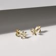 STAR-SHAPED DIAMOND EARRINGS IN YELLOW GOLD - CHILDREN'S EARRINGS - EARRINGS