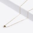 MINIMALIST ORB PENDANT IN YELLOW GOLD - YELLOW GOLD NECKLACES - NECKLACES