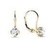 1CT LAB GROWN DIAMOND GOLD EARRINGS - DIAMOND EARRINGS - EARRINGS