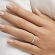 DIAMOND RING IN WHITE GOLD - WOMEN'S WEDDING RINGS - WEDDING RINGS