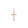 ROSE GOLD CROSS PENDANT - PENDANTS - NECKLACES