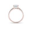 LUXE LAB GROWN DIAMOND RING IN ROSE GOLD - RINGS WITH LAB-GROWN DIAMONDS - ENGAGEMENT RINGS
