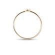 BEZEL DIAMOND RING IN YELLOW GOLD - BRILLIANT CUT DIAMOND ENGAGEMENT RINGS - ENGAGEMENT RINGS