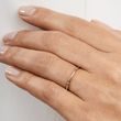 EHERINGE AUS ROSEGOLD FÜR SIE UND IHN, BESETZT MIT EINEM DIAMANTEN - ROSÉGOLDENE TRAURINGE IM SET - TRAURINGE