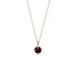 COLLIER EN OR AVEC GRENAT - COLLIERS AVEC GRENAT - COLLIERS