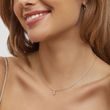 ZARTES DIAMANTCOLLIER IN 14 KT WEISSGOLD - KETTEN MIT DIAMANTEN - KETTEN