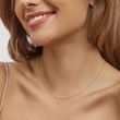DIAMANTHALSKETTE AUS 14KT ROSÉGOLD - KETTEN MIT DIAMANTEN - KETTEN