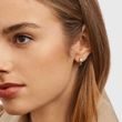 DIAMOND HOOP EARRINGS IN ROSE GOLD - DIAMOND EARRINGS - EARRINGS