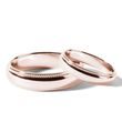 ORIGINELLE MILLGRIFF-TRAURINGE IN 14KT ROSÉGOLD - ROSÉGOLDENE TRAURINGE IM SET - TRAURINGE