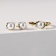 RING MIT PERLE UND BRILLANTEN IN GELBGOLD - PERLEN RINGE - PERLEN