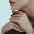 MINIMALISTISCHER KLEINER FINGER RING IN WEISSGOLD - RINGE WEISSGOLD - RINGE