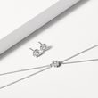 DIAMOND EARRINGS IN WHITE GOLD - DIAMOND EARRINGS - EARRINGS