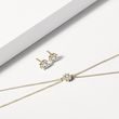 DIAMOND EARRINGS IN YELLOW GOLD - DIAMOND EARRINGS - EARRINGS