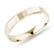 MEN'S TEXTURED RING IN YELLOW GOLD - RINGS FOR HIM - WEDDING RINGS
