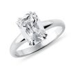 RING MIT 2 CT LABORDIAMANT IM OLD MINE SCHLIFF IN WEISSGOLD - RINGE MIT LAB GROWN DIAMANTEN - VERLOBUNGSRINGE