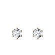 DIAMANT-OHRSTECKER AUS 14KT GELBGOLD - OHRSTECKER DIAMANT - OHRRINGE