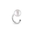 DIAMANTOHRRING AUS WEISSGOLD MIT PERLE - PERLEN OHRRINGE - PERLEN