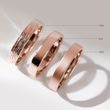 MEN'S WEDDING RING ROSE GOLD - RINGS FOR HIM - WEDDING RINGS
