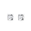 White Gold Earrings with 0.5 ct Diamonds