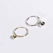 MINIMALISTIC BALL RING IN WHITE GOLD - WHITE GOLD RINGS - 