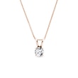 ROSE GOLD NECKLACE WITH 0.25 CT DIAMOND - DIAMOND NECKLACES{% if category.pathNames[0] != product.category.name %} - {% endif %}