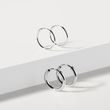WEISSGOLD-REIFENOHRRINGE 16 MM - OHRRINGE WEISSGOLD - OHRRINGE