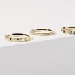 WOMEN'S RING WITH CUT FACETS IN YELLOW GOLD - YELLOW GOLD RINGS - RINGS