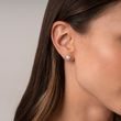 PERLEN-OHRSTECKER MIT BRILLANTEN IN WEISSGOLD - PERLEN OHRRINGE - PERLEN