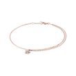 BRACELET WITH DIAMONDS IN ROSE GOLD - DIAMOND BRACELETS - BRACELETS