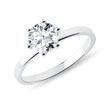 BAGUE DE FIANÇAILLES EN OR BLANC DIAMANT 1 CARAT - TAILLE BRILLANT - BAGUES DE FIANÇAILLES