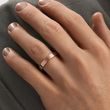 ROSE GOLD WEDDING RING SET WITH 3 DIAMONDS - ROSE GOLD WEDDING SETS - WEDDING RINGS