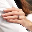 LUXUS VERLOBUNGSRING SET 14K WEISSGOLD - TRAURING- UND VERLOBUNGSSETS - VERLOBUNGSRINGE