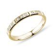 DAMENRING MIT DIAMANTEN IN GELBGOLD - RINGE DIAMANT - RINGE