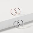 BOUCLES D'OREILLES EN OR ROSE - BOUCLES D'OREILLES EN OR ROSE - BOUCLES D'OREILLES