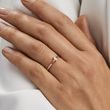 PEAR SHAPE DIAMOND ROSE GOLD RING - DIAMOND ENGAGEMENT RINGS - ENGAGEMENT RINGS