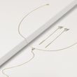 LAB GROWN DIAMOND CHAIN NECKLACE IN YELLOW GOLD - DIAMOND NECKLACES - NECKLACES
